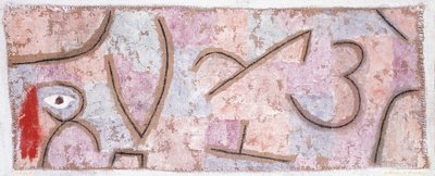 Striking Hair by Paul Klee