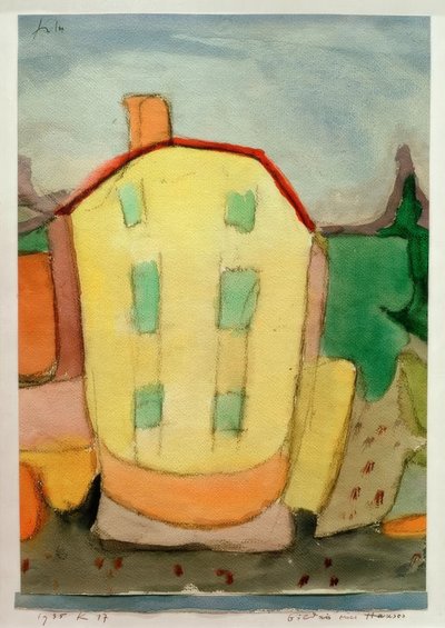 Portrait of a House by Paul Klee