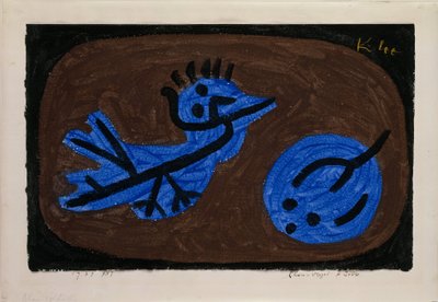Blue-Bird-Pumpkin by Paul Klee