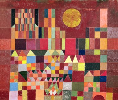 Castle and Sun by Paul Klee