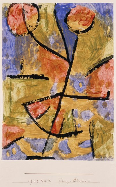 Dance-Flower by Paul Klee