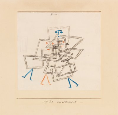 Three in Confusion, 1930 by Paul Klee