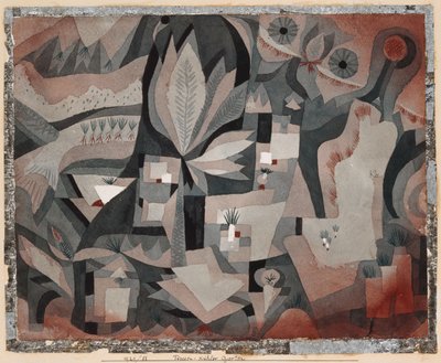 Dry-Cool Garden, 1921 by Paul Klee