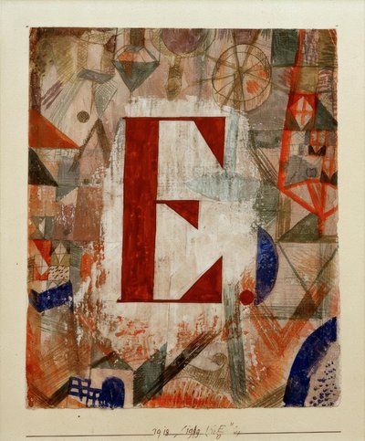 E by Paul Klee