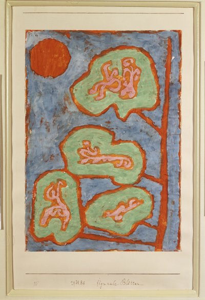 Figurative Leaves by Paul Klee