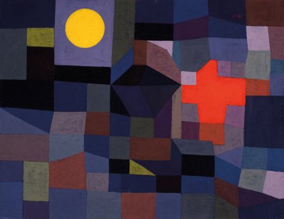 Fire at Full Moon by Paul Klee
