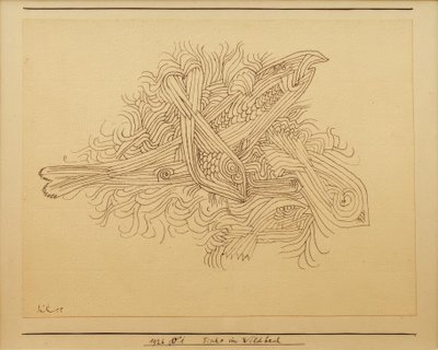 Fish in the Stream by Paul Klee