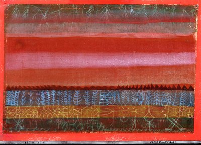 Flat Landscape by Paul Klee
