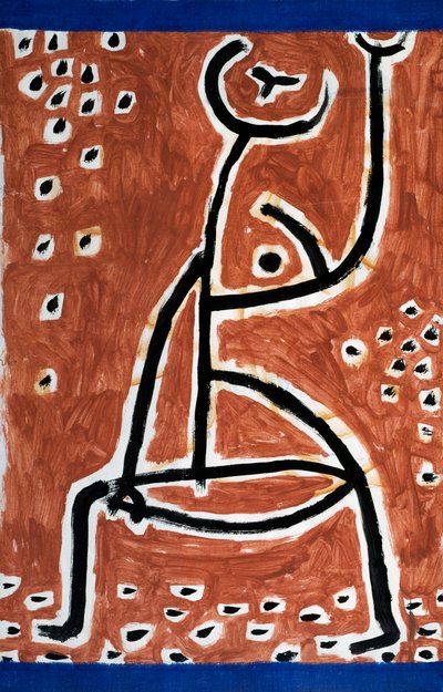 Fraeulein vom Sport by Paul Klee