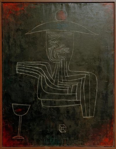 Spirit with Wine and Play by Paul Klee