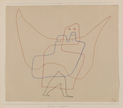 In Angels Care by Paul Klee