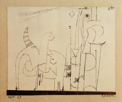 Cats by Paul Klee