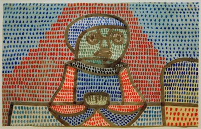 Boy at the Table by Paul Klee