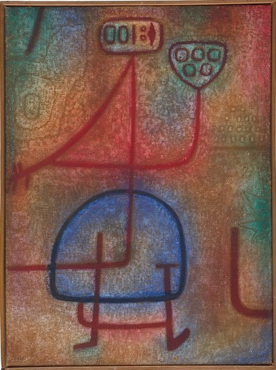 The Beautiful Gardener by Paul Klee