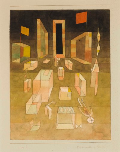 Uncomposed in Space, 1929 by Paul Klee