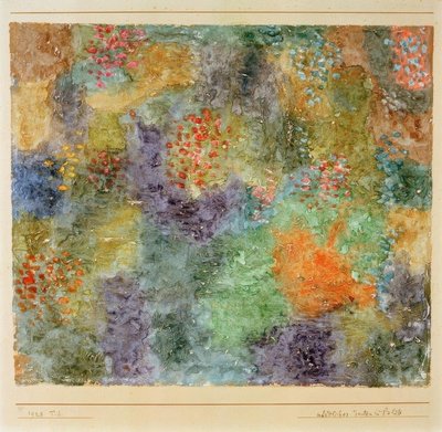Northern Garden in Bloom by Paul Klee