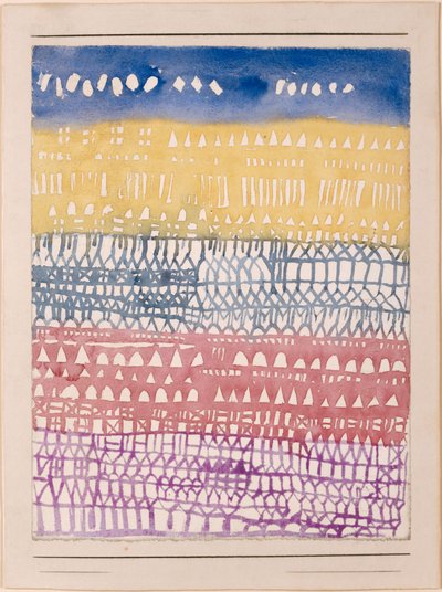 Old Town Overview by Paul Klee
