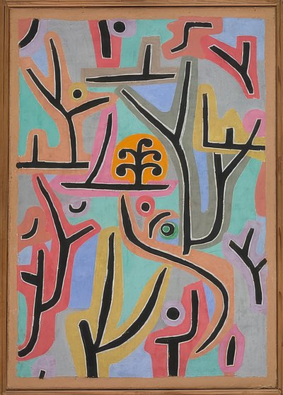 Park near Lu. 1938, 129 (J 9) by Paul Klee