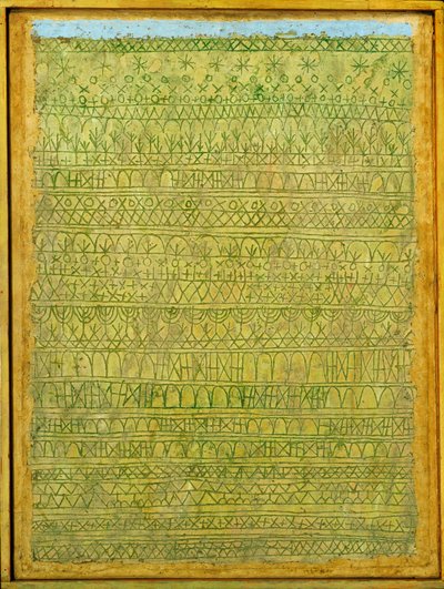 Pastoral (Rhythm) by Paul Klee