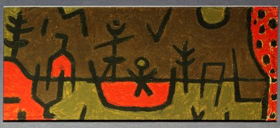 Pond in Park by Paul Klee