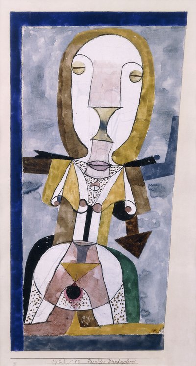 Popular Mural by Paul Klee