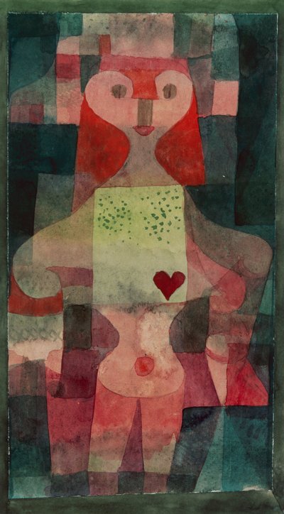Queen of Hearts by Paul Klee