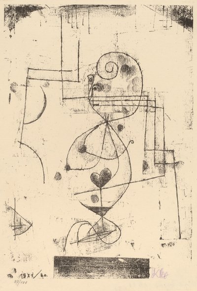 Queen of Hearts by Paul Klee