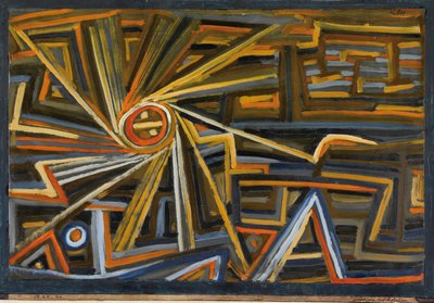 Rayonnement et Rotation by Paul Klee