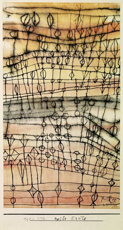 Ripe Harvest by Paul Klee