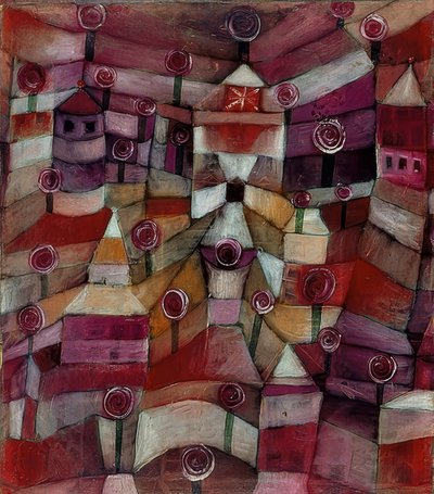 Rose Garden. 1920 by Paul Klee
