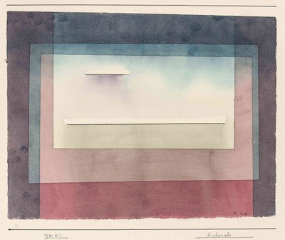 Resting, 1930 by Paul Klee