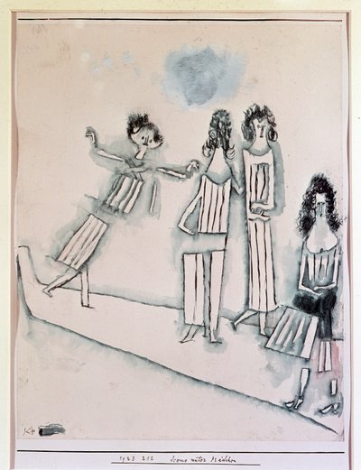 Scene with Girls by Paul Klee