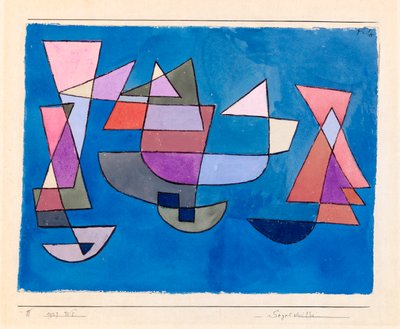 Sailing Ships by Paul Klee