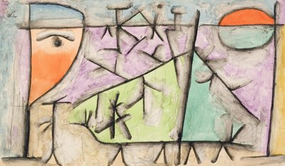 Sunset by Paul Klee