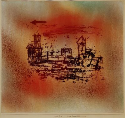 Storm over the City by Paul Klee