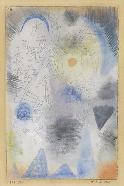 Targets in the Fog, 1917 by Paul Klee