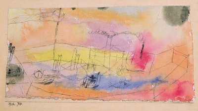 The Fish in the Harbour by Paul Klee