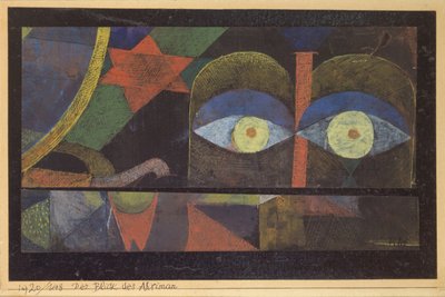 The Gaze of Ahriman, 1920 by Paul Klee
