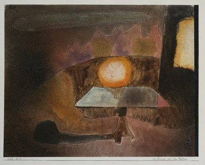 The Lamp on the Terrace by Paul Klee