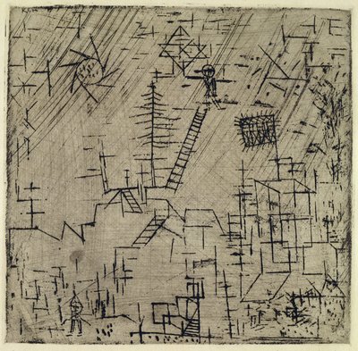 The Magician in April by Paul Klee
