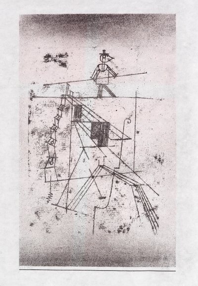Tightrope Walker by Paul Klee