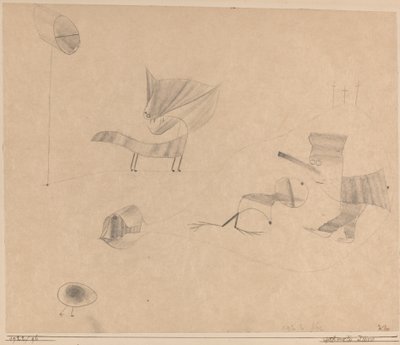 Bewitched Animals by Paul Klee