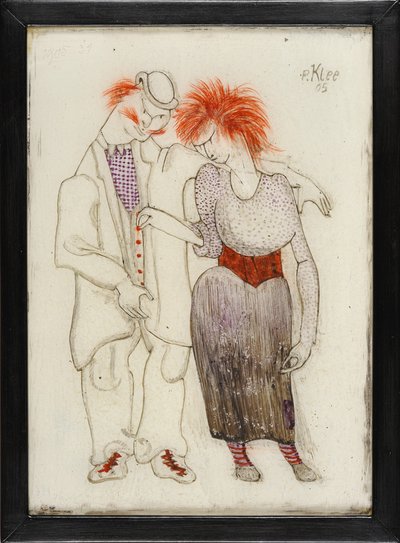 Verkommenes Paar, 1905 by Paul Klee