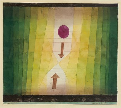 Before the Lightning. 1923 by Paul Klee