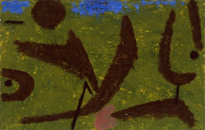 What Happened at the Bottom of Chamonix by Paul Klee