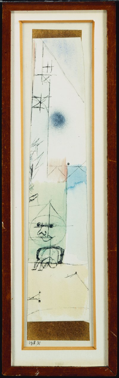 Young Pierrot by Paul Klee