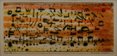 Destroyed Egypt by Paul Klee