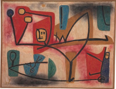 Exuberance by Paul Klee