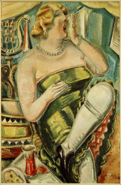 Yawning Lady by Paul Kleinschmidt