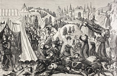 After the Battle of Hastings, October 14 by Paul Lacroix